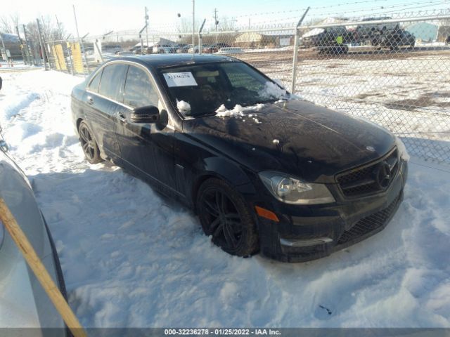 MERCEDES-BENZ C-CLASS 2012 wddgf4hb0cr214986