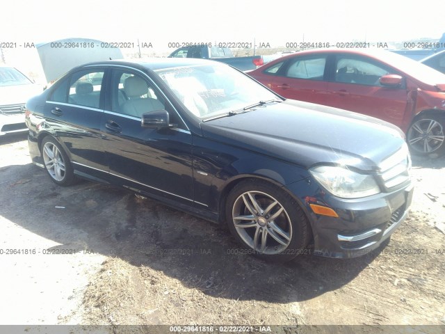 MERCEDES-BENZ C-CLASS 2012 wddgf4hb0cr220304