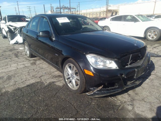 MERCEDES-BENZ C-CLASS 2012 wddgf4hb0cr220979