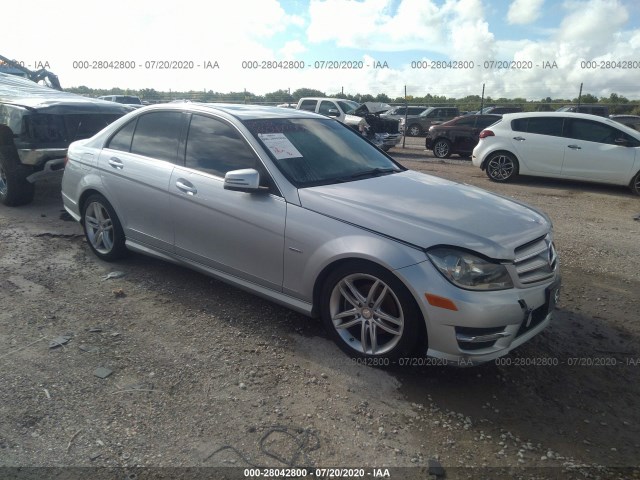 MERCEDES-BENZ C-CLASS 2012 wddgf4hb0cr221680