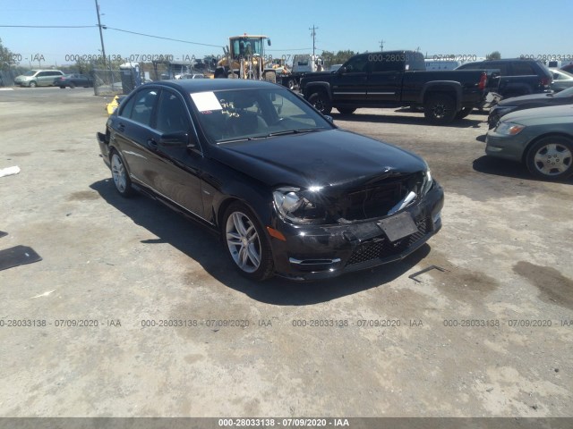 MERCEDES-BENZ C-CLASS 2012 wddgf4hb0cr221727