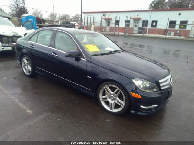 MERCEDES-BENZ C-CLASS 2012 wddgf4hb0cr223185