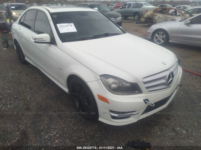 MERCEDES-BENZ C-CLASS 2012 wddgf4hb0cr225244