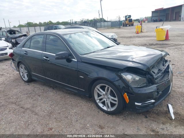 MERCEDES-BENZ C 250 2012 wddgf4hb0cr227107