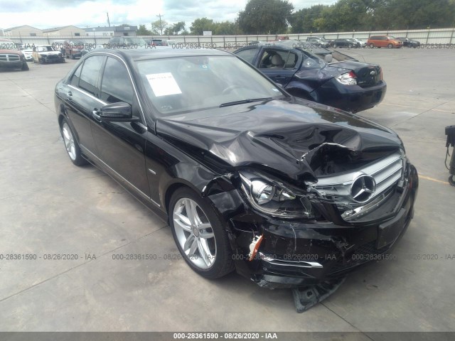 MERCEDES-BENZ C-CLASS 2012 wddgf4hb0cr237474