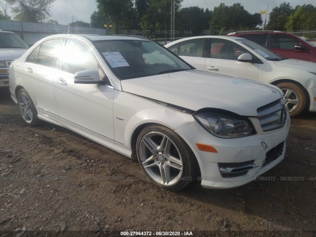 MERCEDES-BENZ C-CLASS 2012 wddgf4hb0cr237667