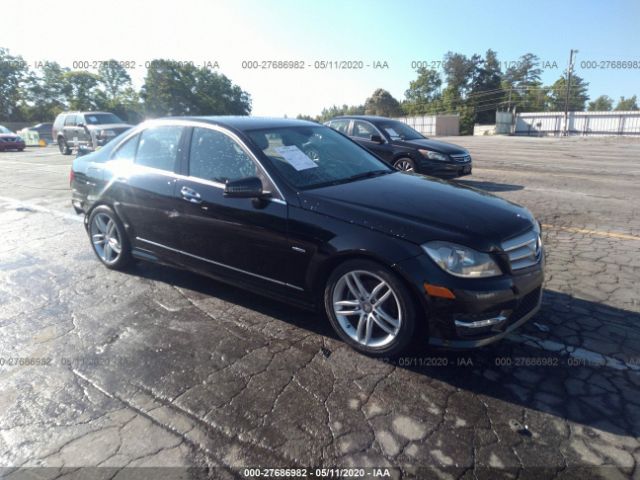 MERCEDES-BENZ C-CLASS 2012 wddgf4hb0cr239483