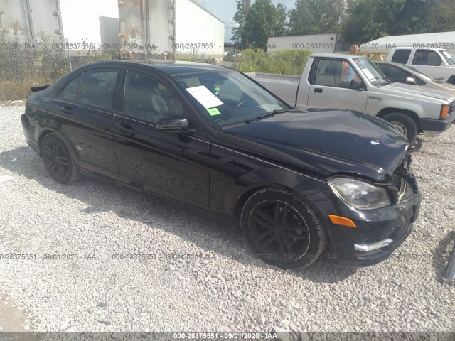 MERCEDES-BENZ C-CLASS 2013 wddgf4hb0da808302