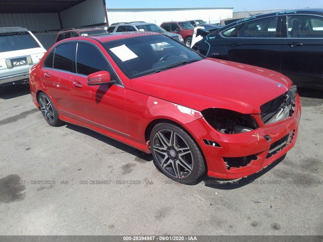 MERCEDES-BENZ C-CLASS 2013 wddgf4hb0da858777