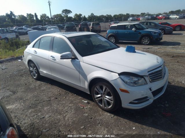 MERCEDES-BENZ C-CLASS 2013 wddgf4hb0da862425