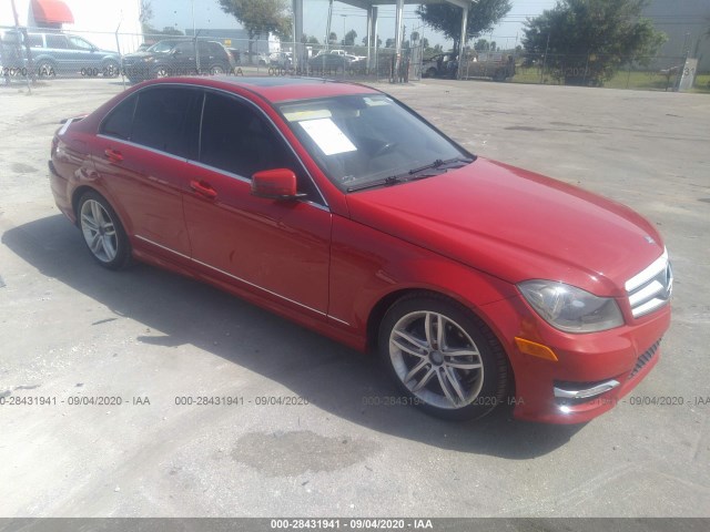 MERCEDES-BENZ C-CLASS 2013 wddgf4hb0dr240988