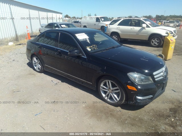 MERCEDES-BENZ C-CLASS 2013 wddgf4hb0dr243907