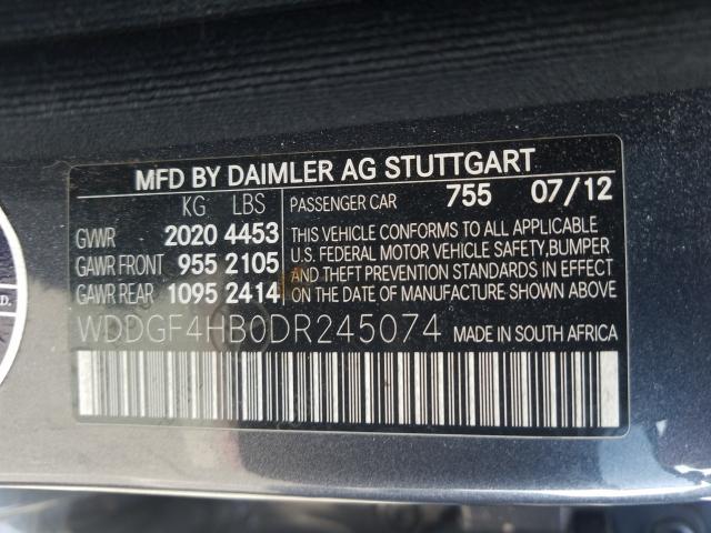 MERCEDES-BENZ C 250 2013 wddgf4hb0dr245074