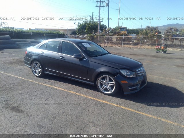 MERCEDES-BENZ C-CLASS 2013 wddgf4hb0dr275725