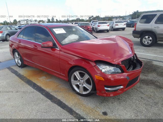 MERCEDES-BENZ C-CLASS 2013 wddgf4hb0dr291777