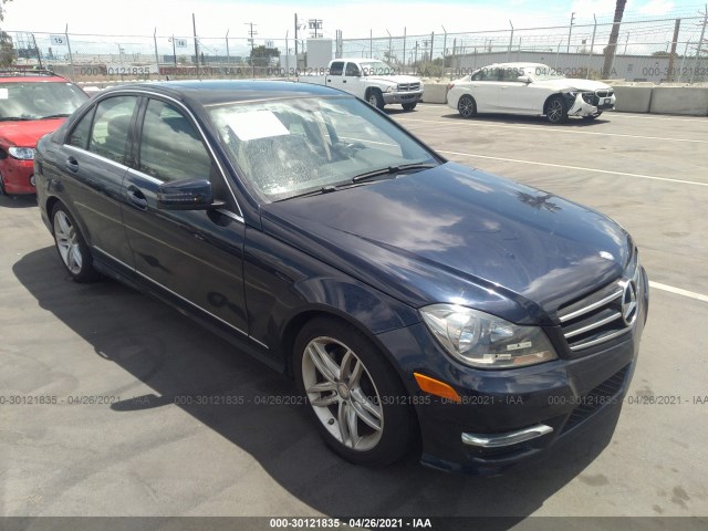 MERCEDES-BENZ C-CLASS 2014 wddgf4hb0ea962655