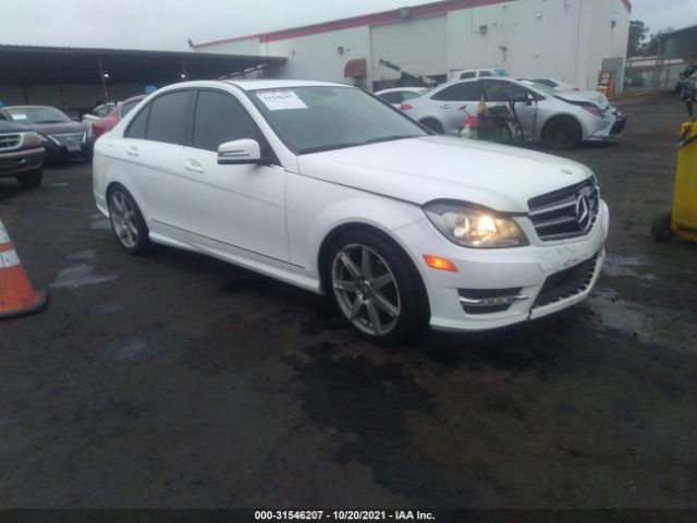 MERCEDES-BENZ C-CLASS 2014 wddgf4hb0ea963627