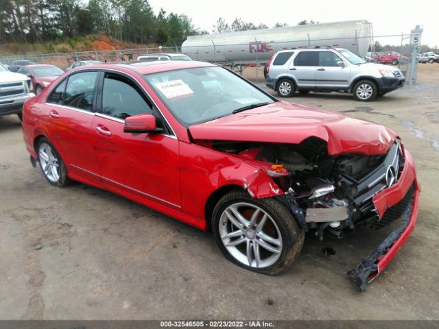 MERCEDES-BENZ C-CLASS 2014 wddgf4hb0eg202190