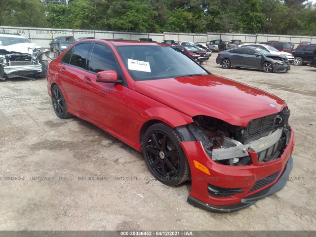 MERCEDES-BENZ C-CLASS 2014 wddgf4hb0eg245038