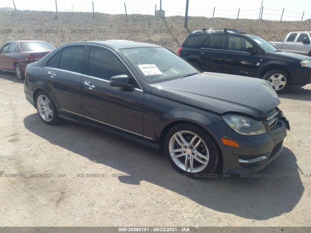 MERCEDES-BENZ C-CLASS 2014 wddgf4hb0er305288