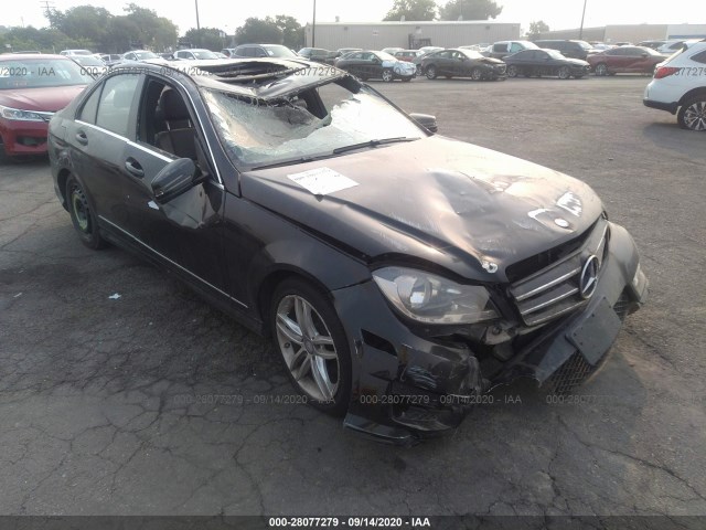 MERCEDES-BENZ C-CLASS 2014 wddgf4hb0er306411