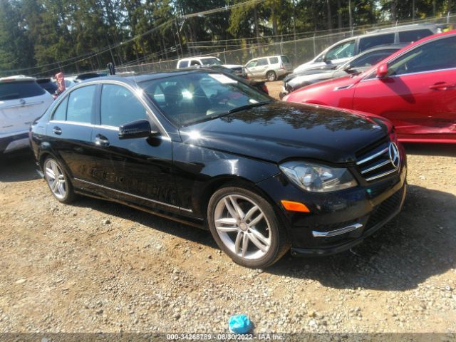 MERCEDES-BENZ C-CLASS 2014 wddgf4hb0er306554