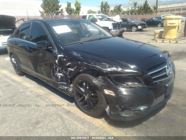 MERCEDES-BENZ C-CLASS 2014 wddgf4hb0er306988