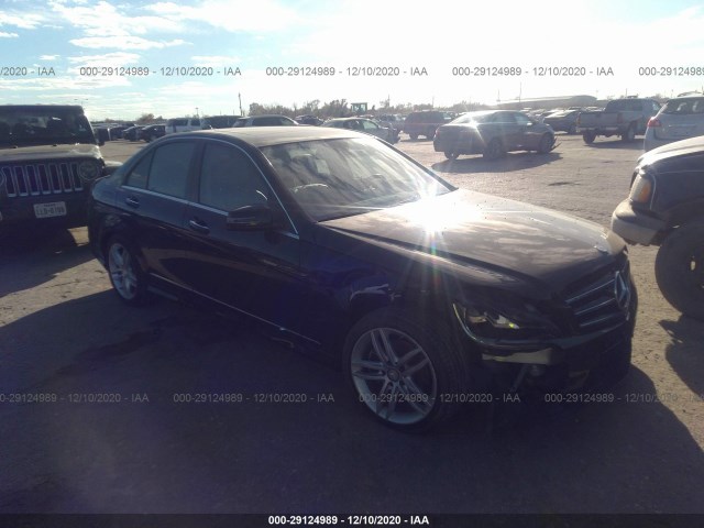 MERCEDES-BENZ C-CLASS 2014 wddgf4hb0er311253