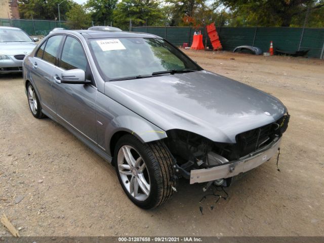 MERCEDES-BENZ C-CLASS 2012 wddgf4hb1ca580602