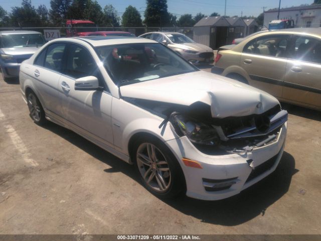 MERCEDES-BENZ C-CLASS 2012 wddgf4hb1ca608902