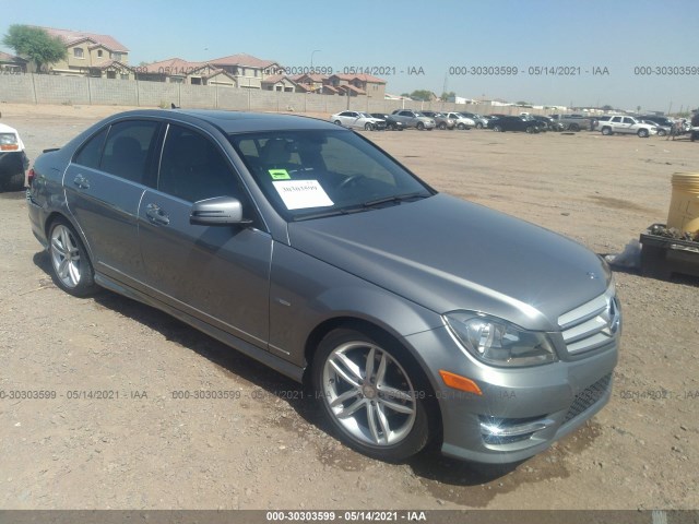 MERCEDES-BENZ C-CLASS 2012 wddgf4hb1ca633878