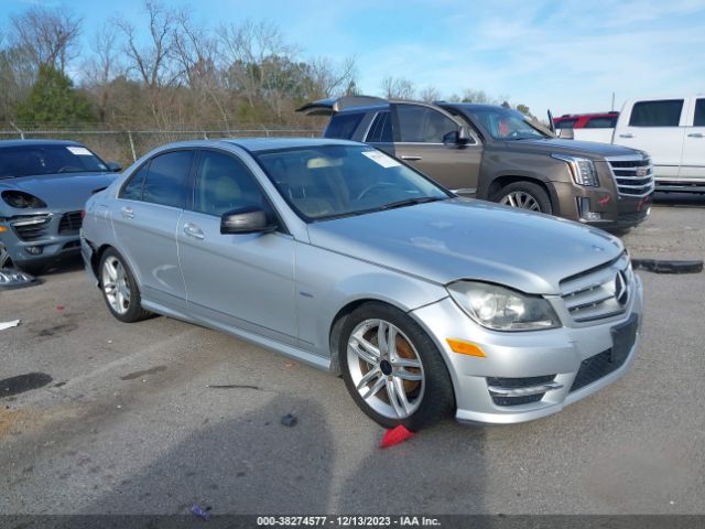 MERCEDES-BENZ C-CLASS 2012 wddgf4hb1ca655766