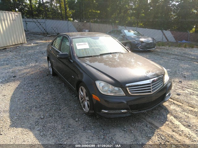 MERCEDES-BENZ C-CLASS 2012 wddgf4hb1ca685818