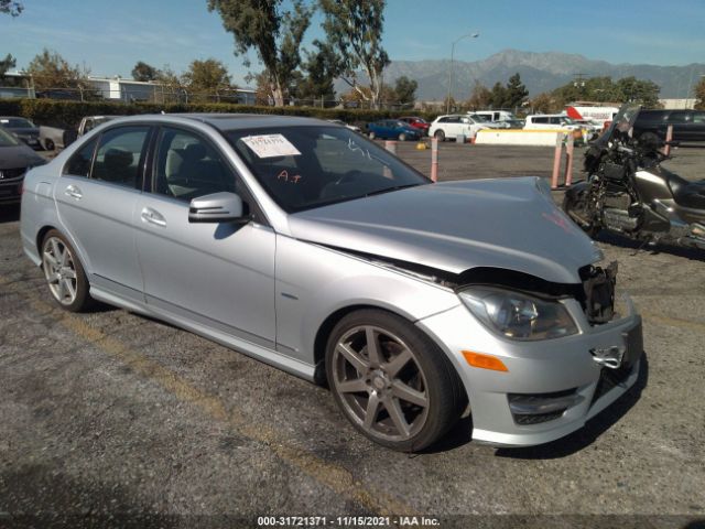 MERCEDES-BENZ C-CLASS 2012 wddgf4hb1cr196837