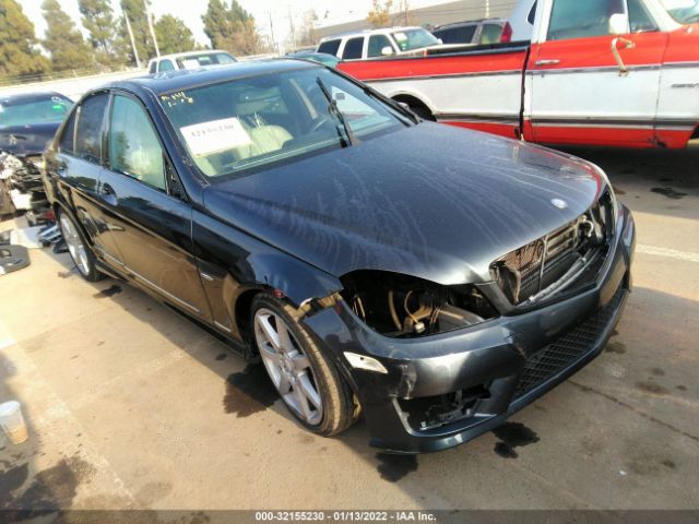 MERCEDES-BENZ C-CLASS 2012 wddgf4hb1cr203656