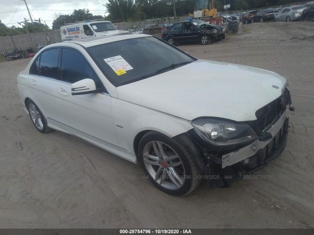 MERCEDES-BENZ C-CLASS 2012 wddgf4hb1cr213796