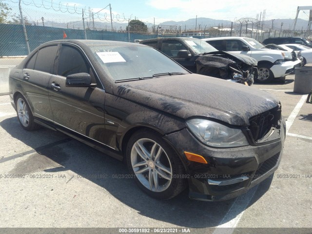 MERCEDES-BENZ C-CLASS 2012 wddgf4hb1cr215127