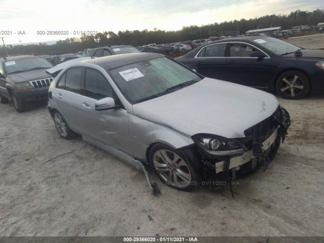 MERCEDES-BENZ C-CLASS 2012 wddgf4hb1cr218027