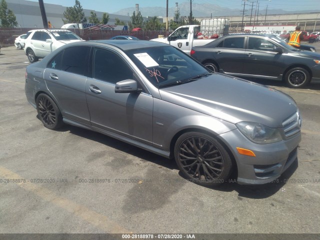 MERCEDES-BENZ C-CLASS 2012 wddgf4hb1cr218528