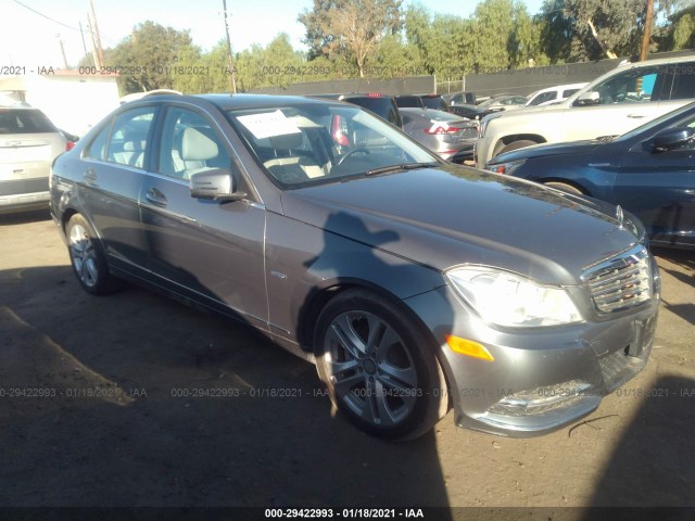 MERCEDES-BENZ C-CLASS 2012 wddgf4hb1cr222871