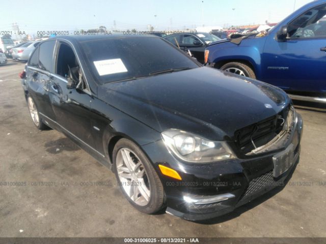 MERCEDES-BENZ C-CLASS 2012 wddgf4hb1cr236821