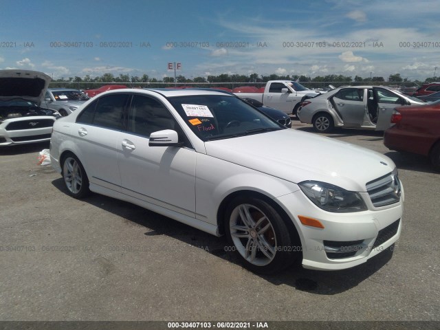 MERCEDES-BENZ C-CLASS 2013 wddgf4hb1da745887