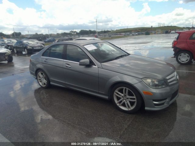 MERCEDES-BENZ C-CLASS 2013 wddgf4hb1da777562