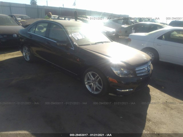 MERCEDES-BENZ C-CLASS 2013 wddgf4hb1da779893