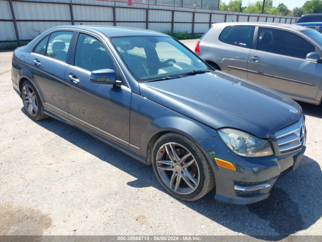 MERCEDES-BENZ C-CLASS 2013 wddgf4hb1da789291