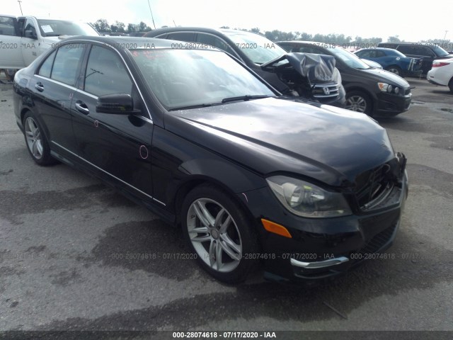 MERCEDES-BENZ C-CLASS 2013 wddgf4hb1da871005