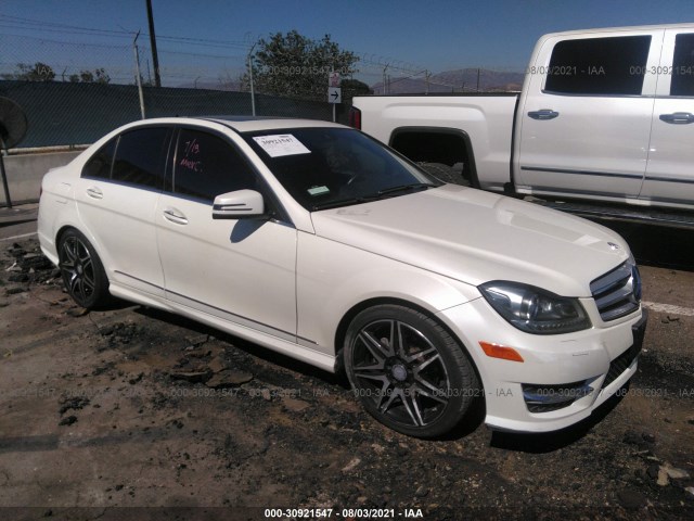 MERCEDES-BENZ C-CLASS 2013 wddgf4hb1dg096346