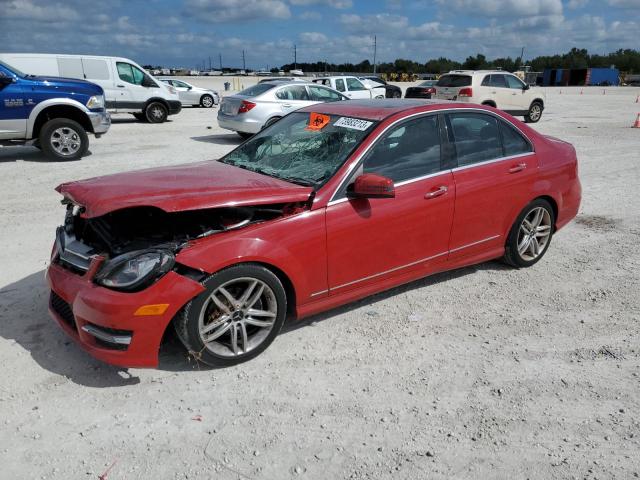 MERCEDES-BENZ C-CLASS 2013 wddgf4hb1dr240837