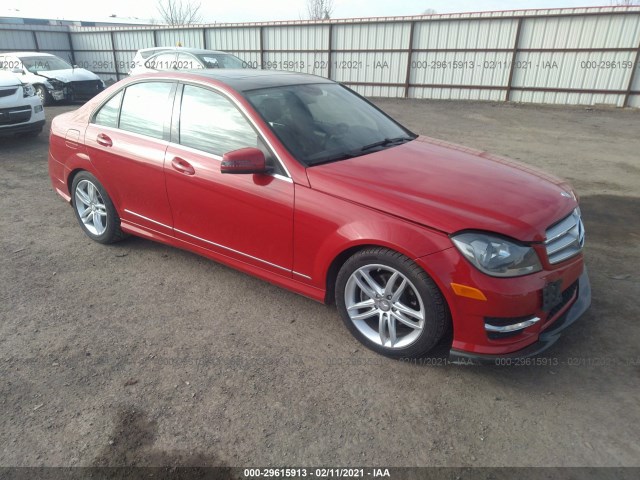 MERCEDES-BENZ C-CLASS 2013 wddgf4hb1dr243382