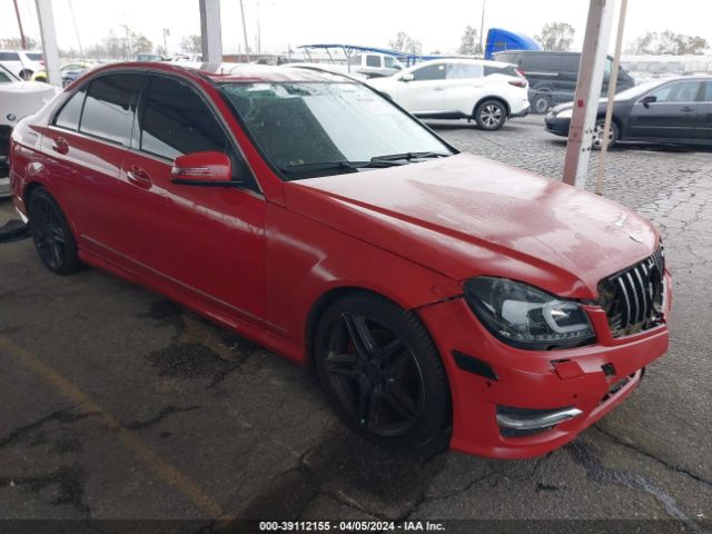 MERCEDES-BENZ C 2013 wddgf4hb1dr255712